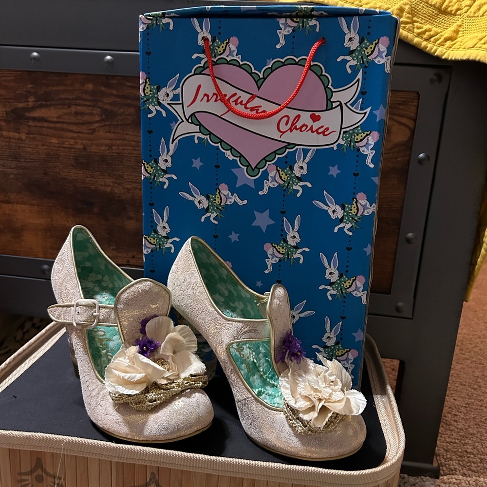 Irregular Choice Floral Heels